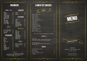 Menukaart Chalk